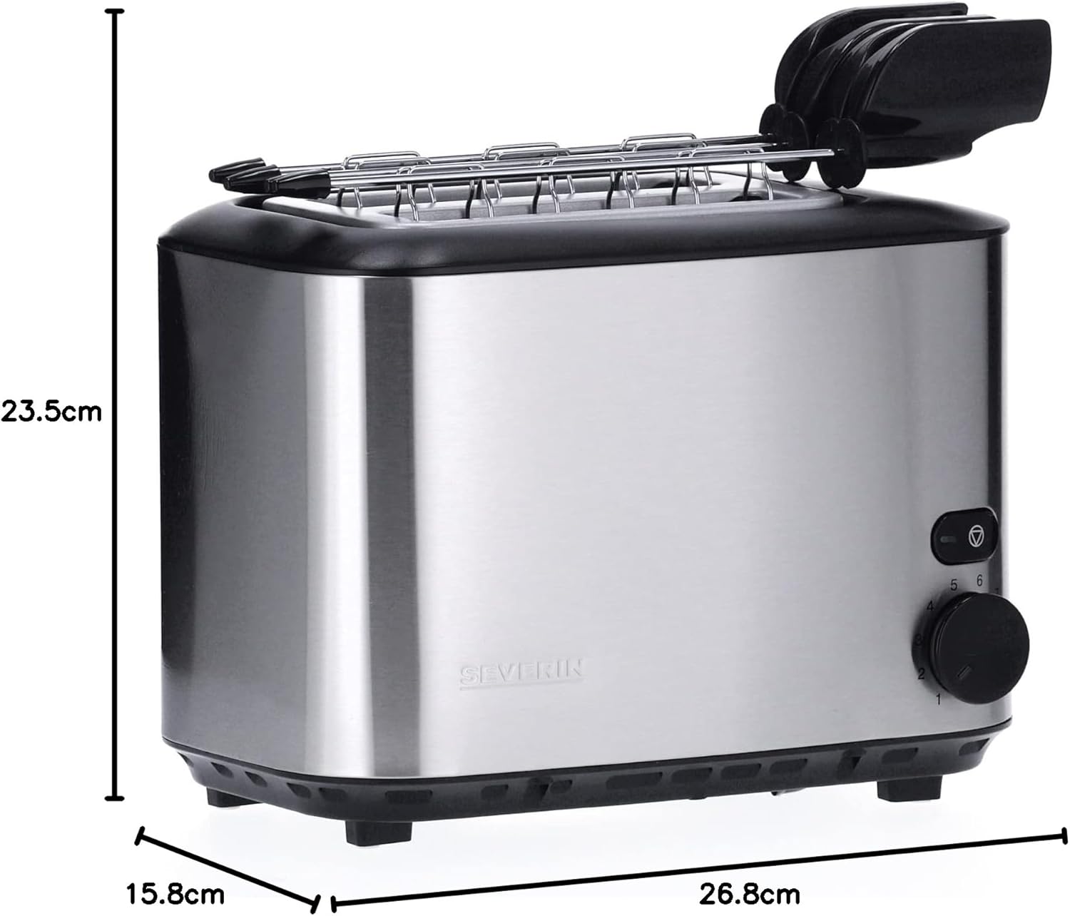 Dimensions of SEVERIN AT 2516 Toaster