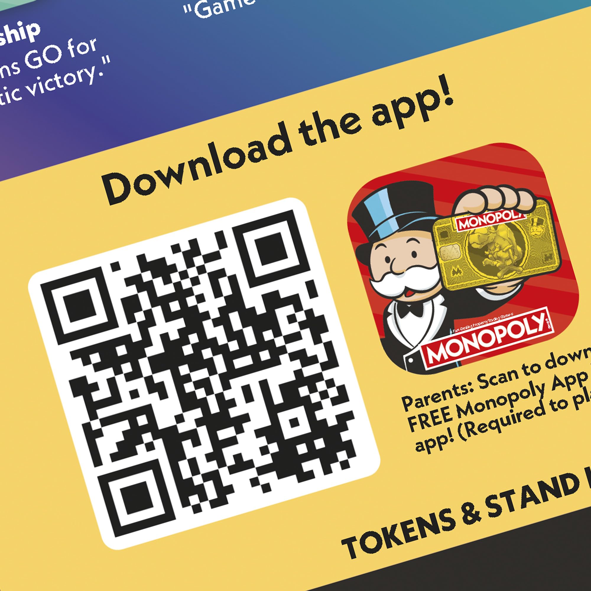 Monopoly Appli bancaire, Jeu de Plateau - Anglais