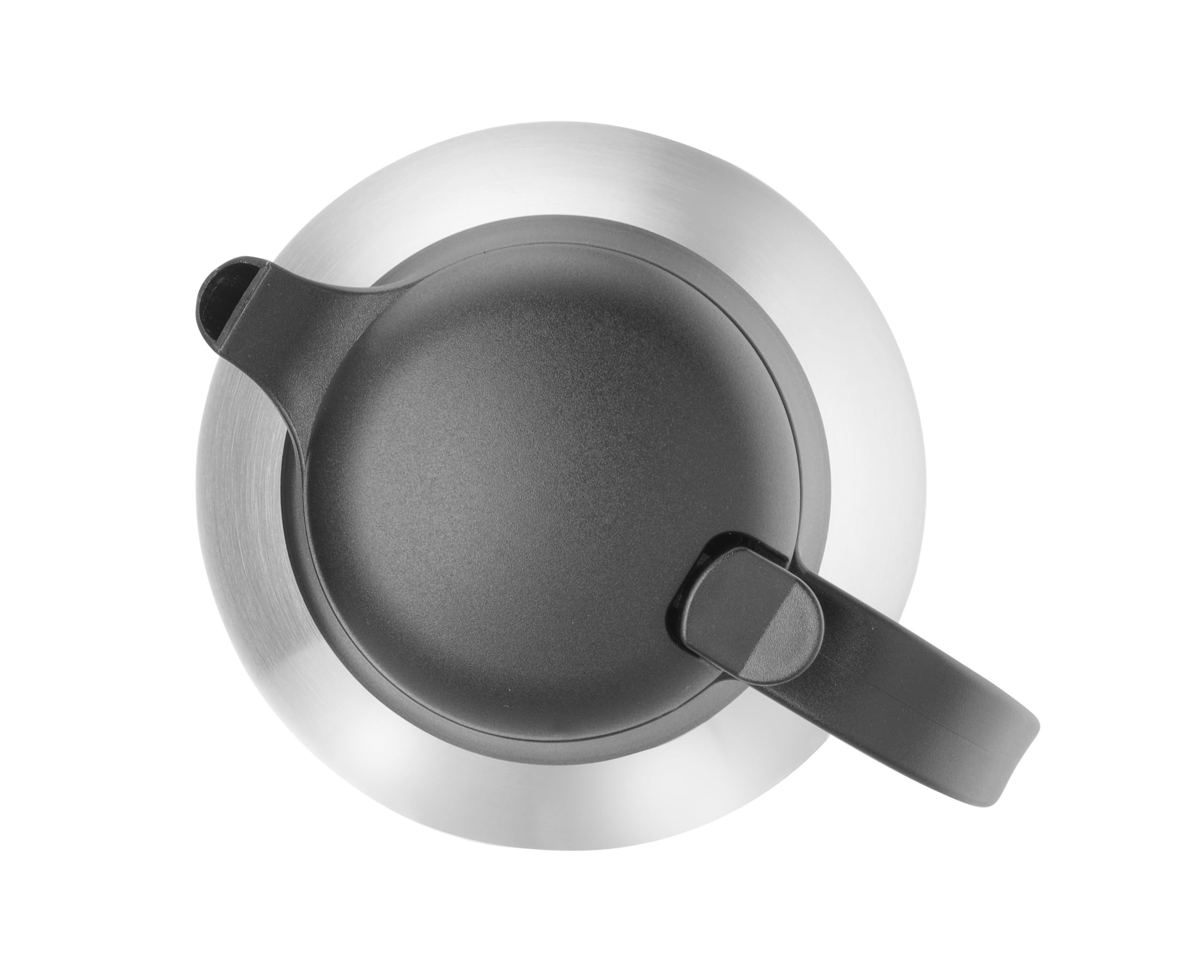 HENDI Caraffa termica 2L, bricco termico, thermos per caffè e tè, per macchine da caffè americano, caraffa sottovuoto, bollitore sottovuoto per bevande calde e fredde, ⌀140x(H)265mm, acciaio inox