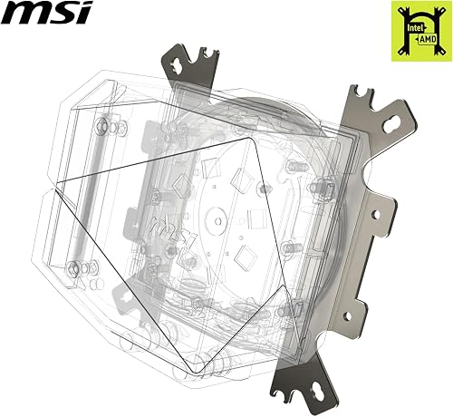MSI MAG CORELIQUID I360 Kit watercooling ARGB pour CPU Intel & AMD - 6
