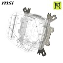MSI MAG CORELIQUID I360 AIO CPU Liquid Cooler - Enlarged Copper Cold Plate, ARGB Blockhead & LDB Fans, Dual-Chamber Water Block, Split-Flow Radiator, Mystic Light Supported - Intel & AMD Compatible gallery image