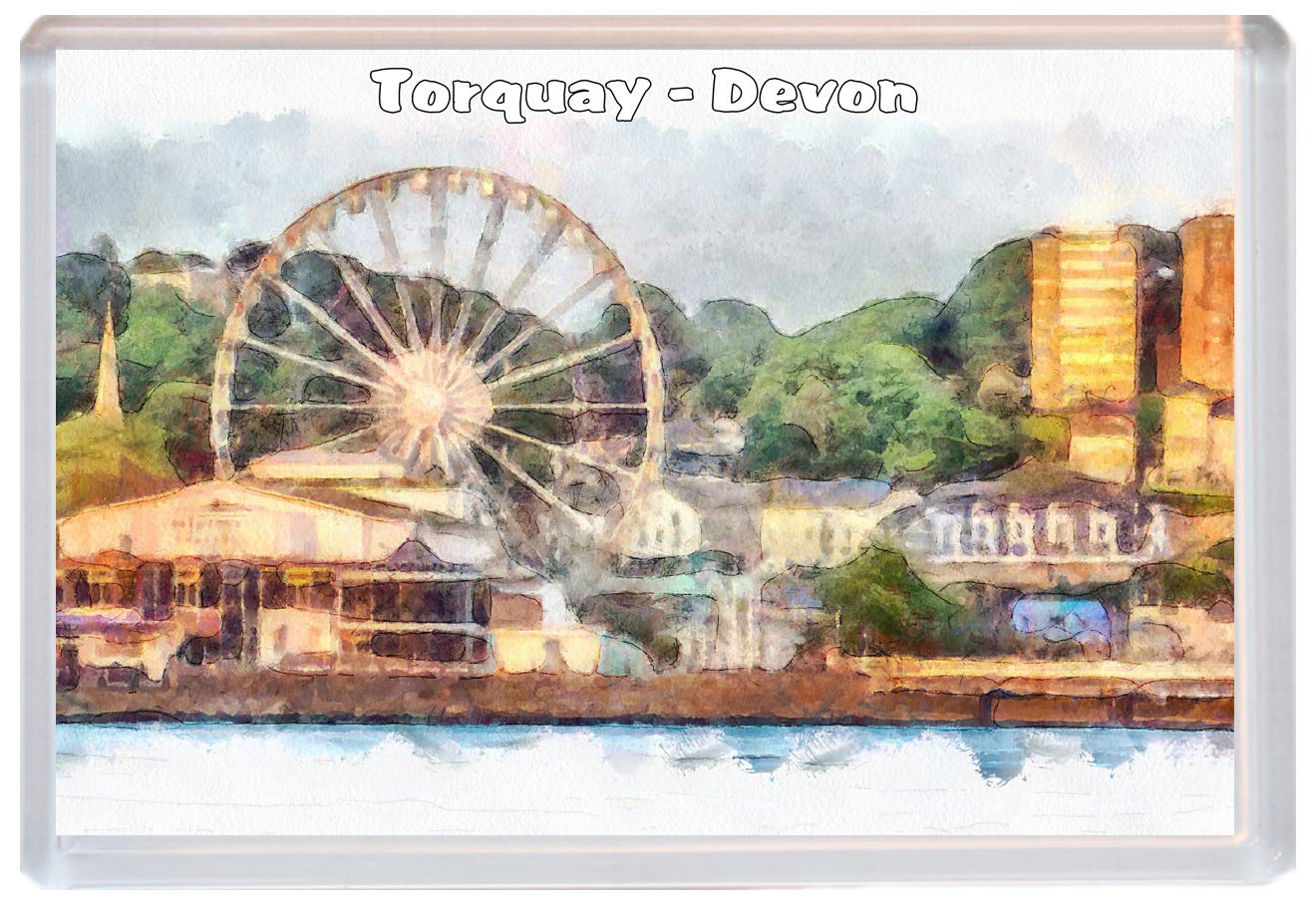Baked Bean Store Torquay - Devon - Jumbo Fridge Magnet Bbsm560