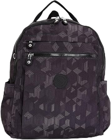 Unisex Suya Dayan kl  Krink l Kuma   ok G zl  Siyah Desenli Laptop Okul Ve S rt  antas