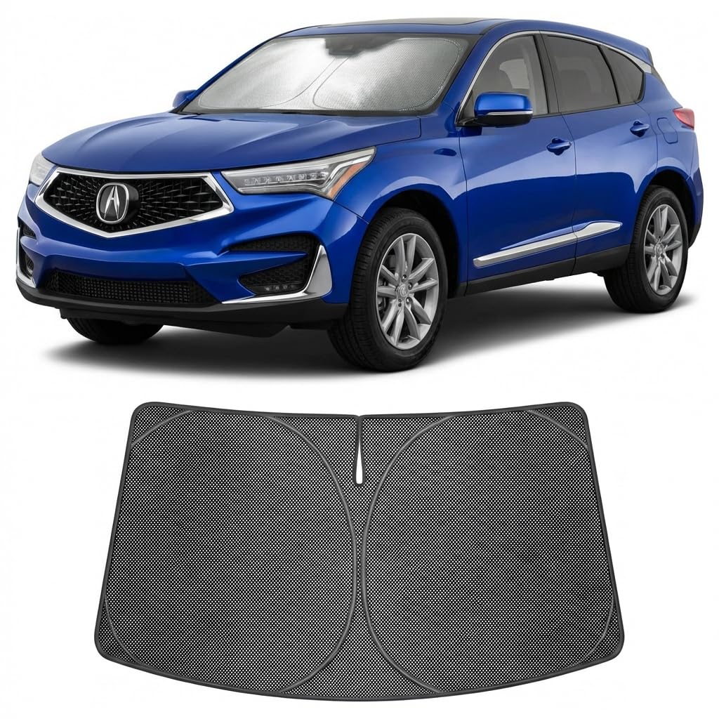 Proadsy Custom Fit 2019-2026 Acura RDX Windshield Sun Shade, Blocks Heat