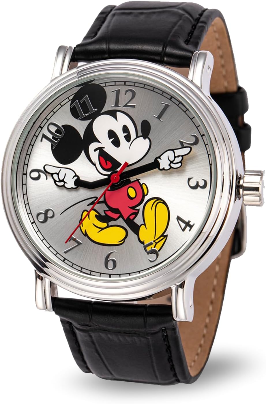 Disney Mickey Mouse Adult Vintage Articulating Hands Analog Quartz Watch