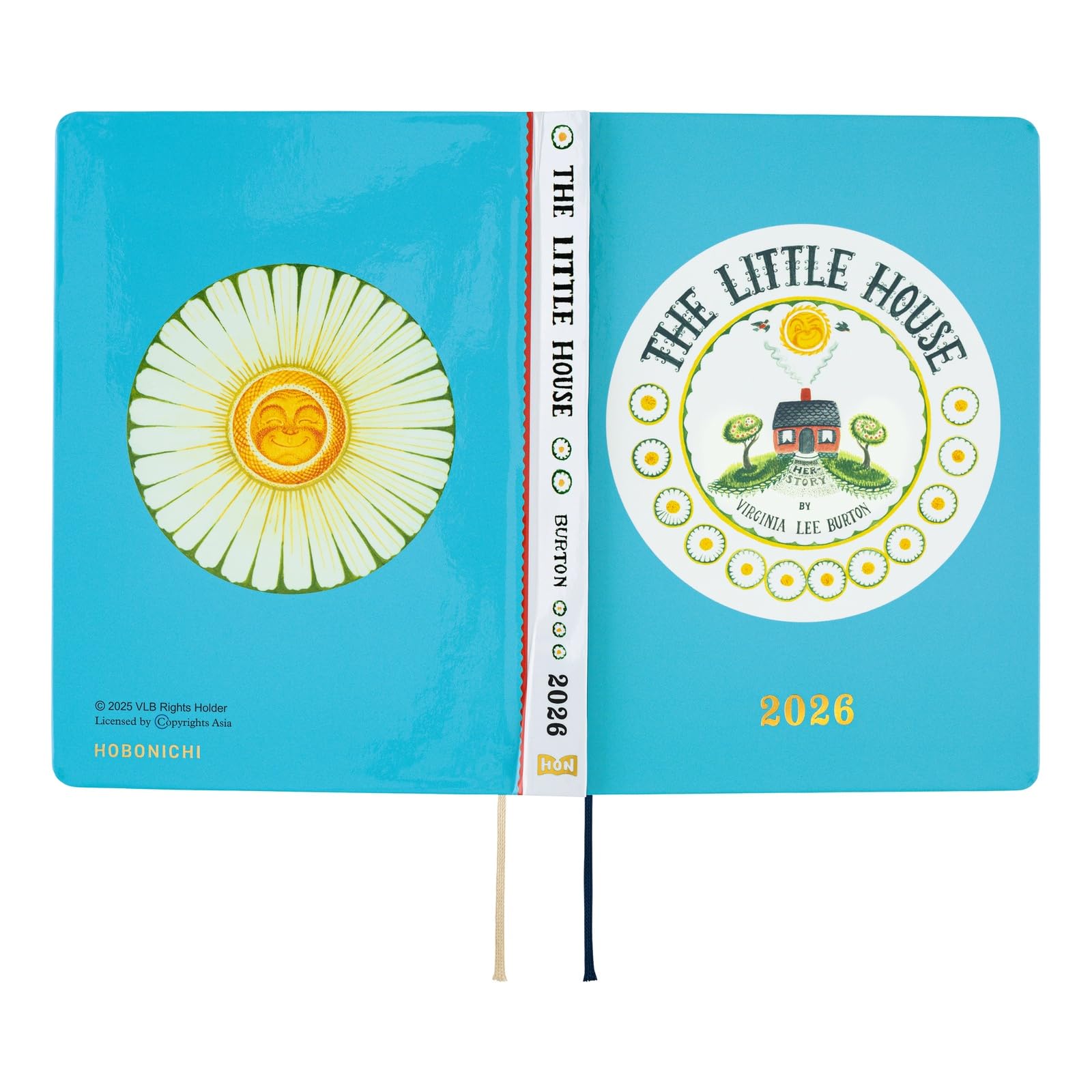Hobonichi Techo HON A6 2026 Virginia Lee Burton: The Little House (English, January Start Planner) - Image 3