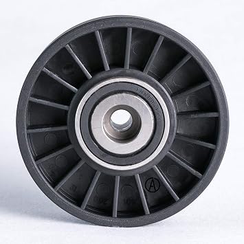 ALT01014 Smooth Idler Pulley Compatible with Mercedes-Benz W124 W126 W202 W210, Replacement for 1032000570 1032000571 A1032000570 A1112020119 38095