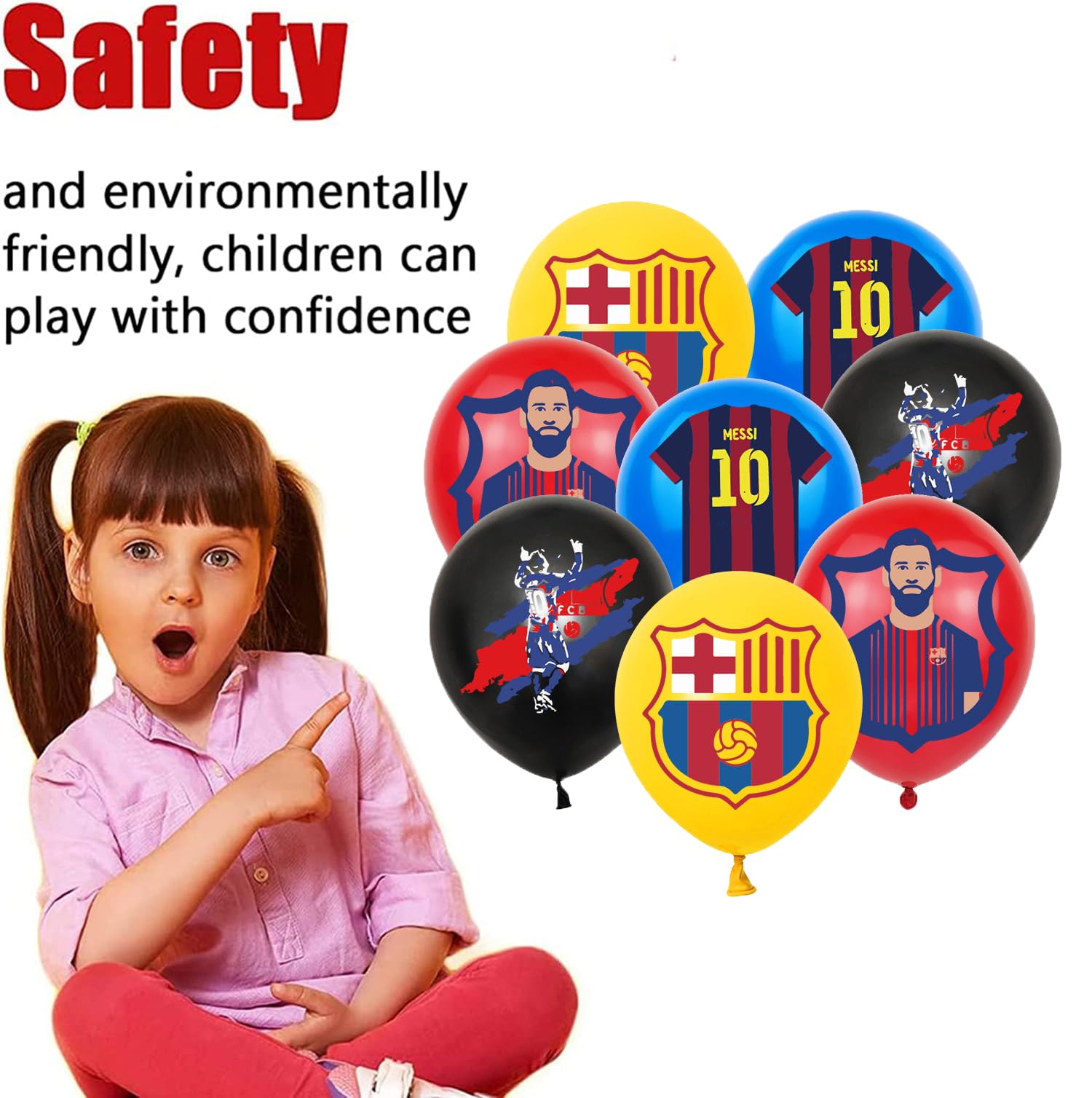 Messi Geburtstags-Deko-Set – Mit Banner, Ballons & Cake Topper Für Die Perfekte Fußball-Party