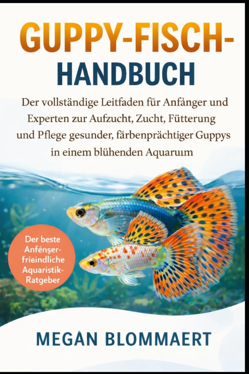 GUPPY-FISCH-HANDBUCH: Der vollständige Leitfaden für Anfänger und Experten zur Aufzucht, Zucht, Fütterung und Pflege gesunder, farbenprächtiger Guppys in einem blühenden Aquarium