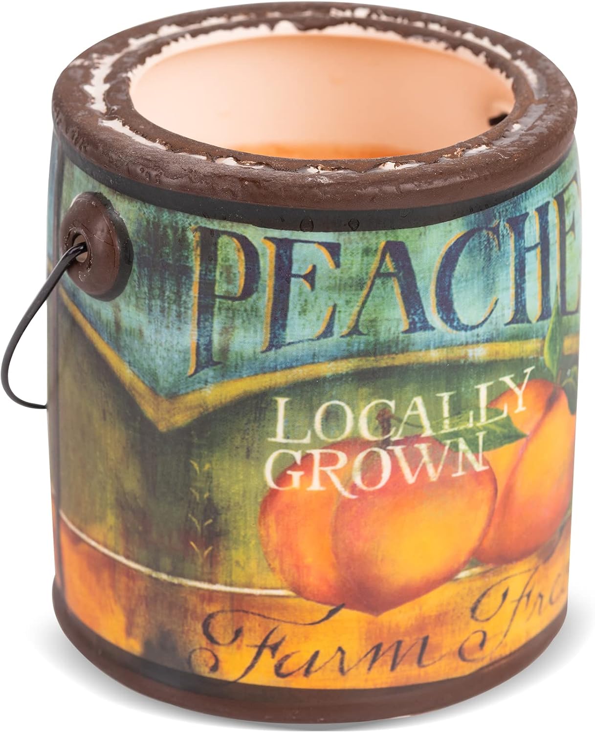 A CHEERFUL GIVER 95hr 20oz Scented Candle - Juicy Peach - Multi-Wick Glass Candle - Gifts For Men and Women
