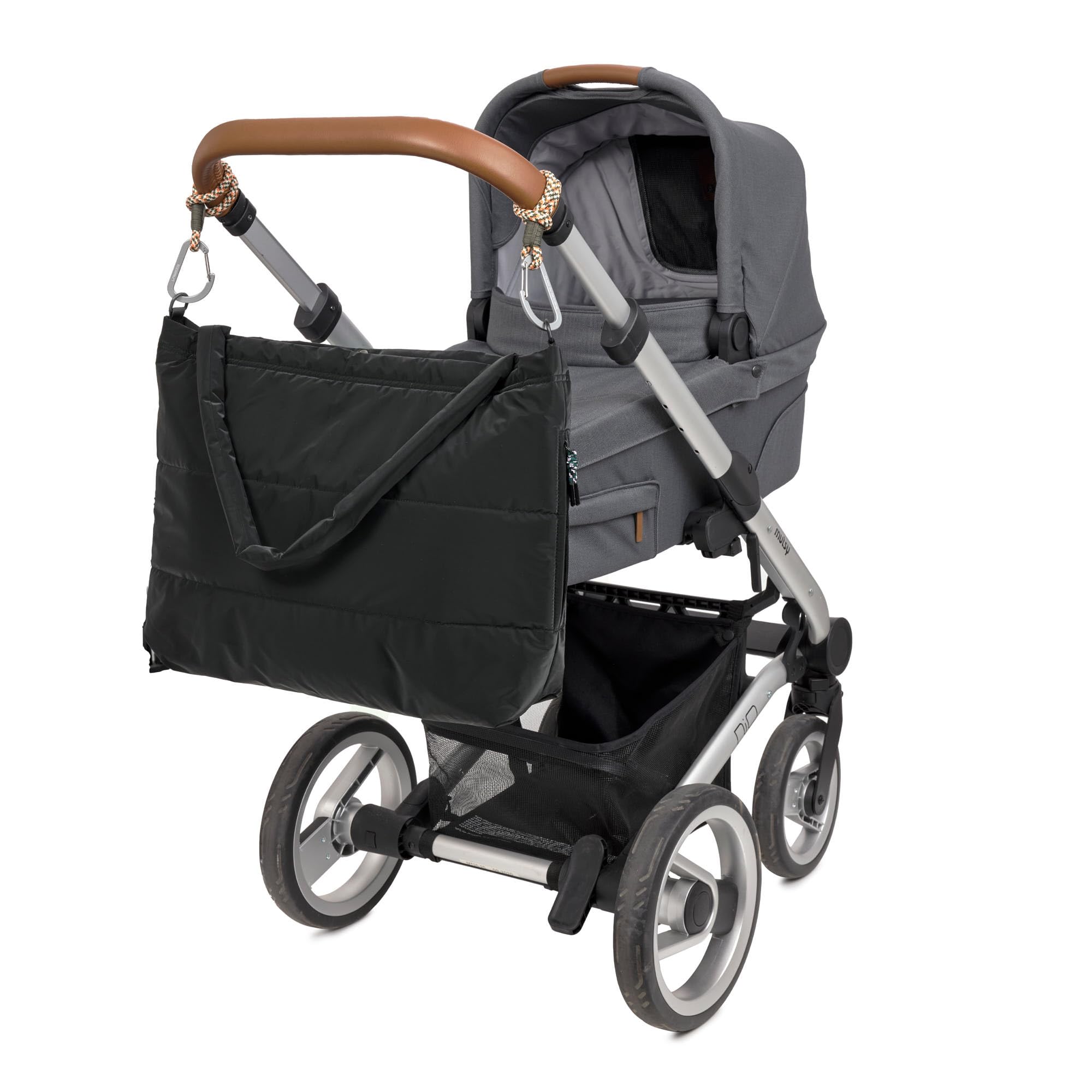 Lässig Bébé Sac à langer Shopper avec fixation pour poussette/Casual MIX Shopper