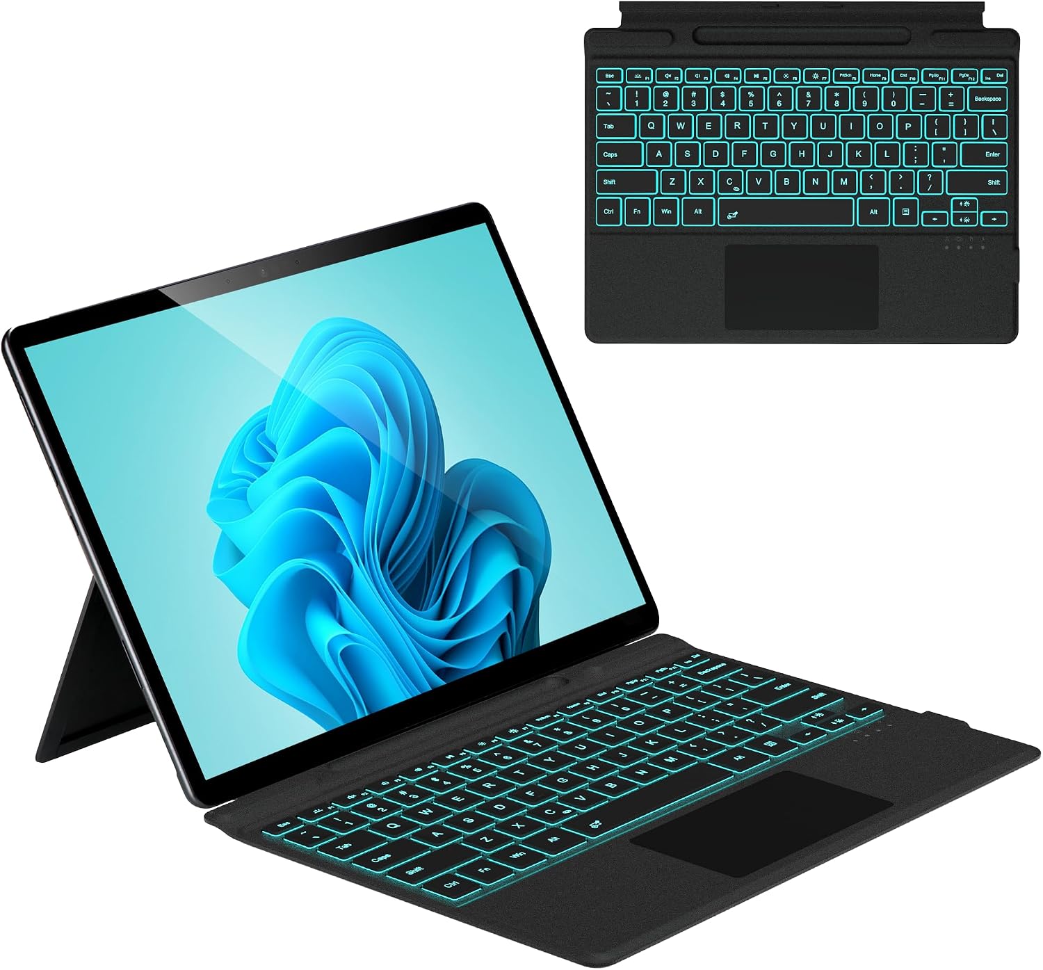 Surface Pro Keyboard for Microsoft Surface Pro 11/10/9/8/X 13",Bluetooth
