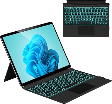 Surface Pro Keyboard for Microsoft Surface Pro 11/10/9/8/X 13",Bluetooth