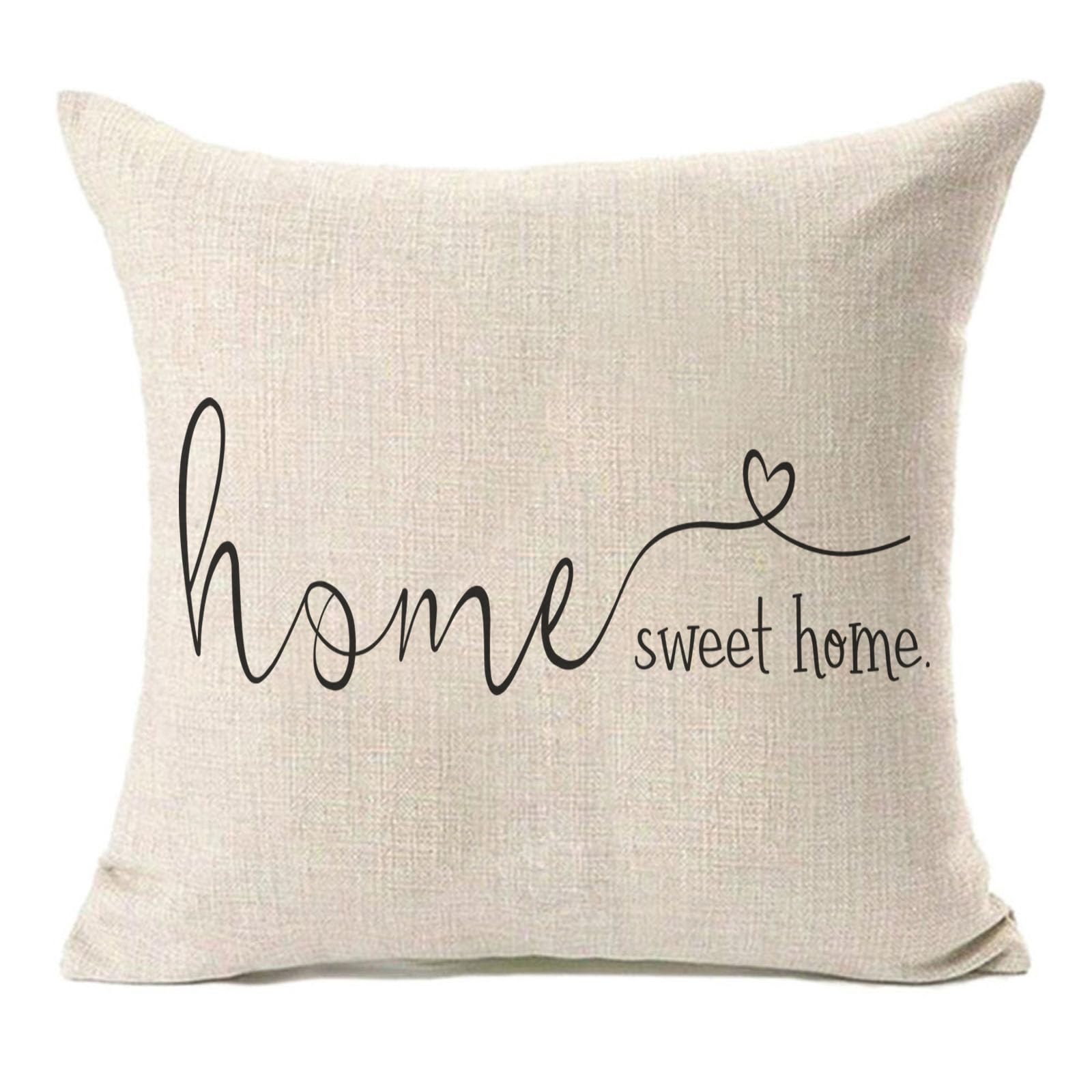 Housse coussin de ferme 45,7 cm aux finitions textiles soignées