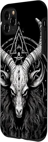 Miniatura 5 de iPhone 12 mini Baphomet Occult Creepy Gothic Devil Goat Head Satanic Case