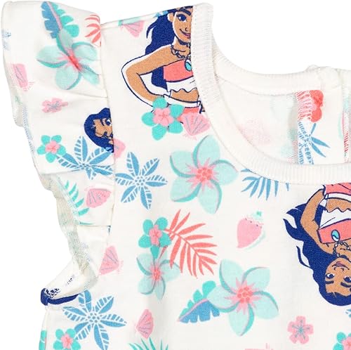 Miniatura 4 de Disney Princesa Moana Mulan Ariel Cenicienta Belle Mameluco de bebé a niño grande