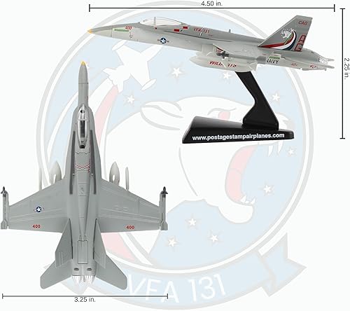 Miniatura 3 de Daron Worldwide Trading FA-18C VFA131 Wildcats Vehículo