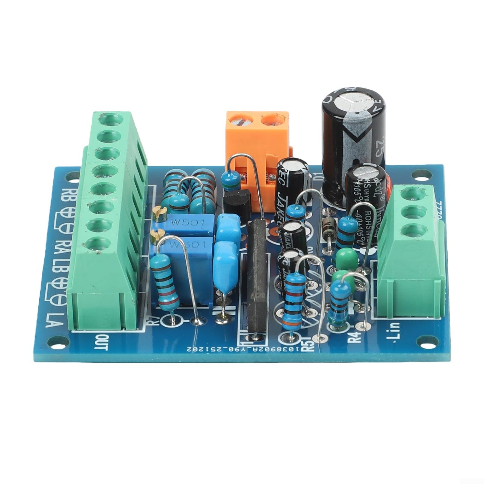 Scheda driver VU Meter stereo AC 12V per misuratore di livello audio – PCB Panel Mount Volume Indicator con funzione mute, 55 x 66 mm, compatibile con DB