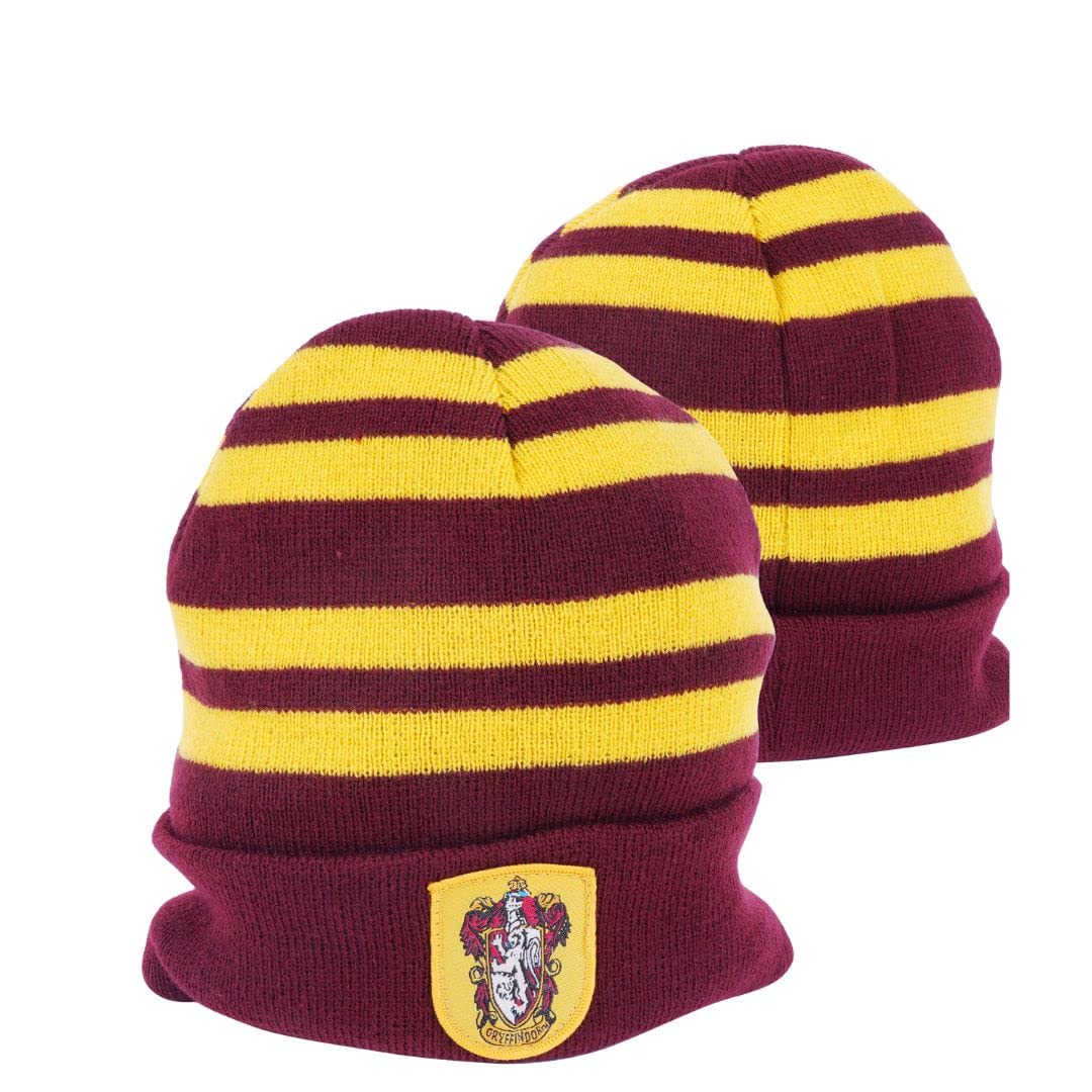 Harry The Chosen One Gryffindr Beanie Soft Knitted Hat Cap Hog warts Adult Cuffed Winter Comfortable stretch fit for Adults & Kids Multicolour-image-46