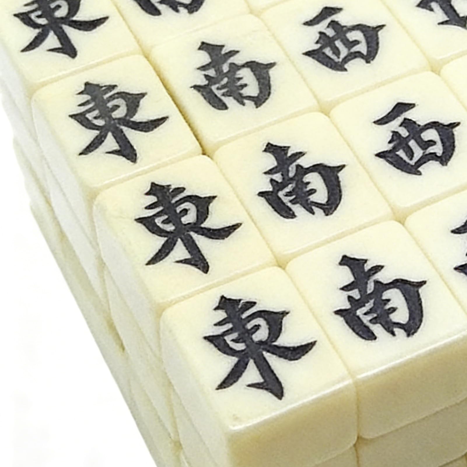 Mahjong Juego de Juego - Juego de Mesa Portátil para llevar - Mahjong Set Juegos Para Familias - Para Exterior Hogar Apartamento Dormitorio Estudiante Hotel Viajes Camping Picnic Familia Adultos