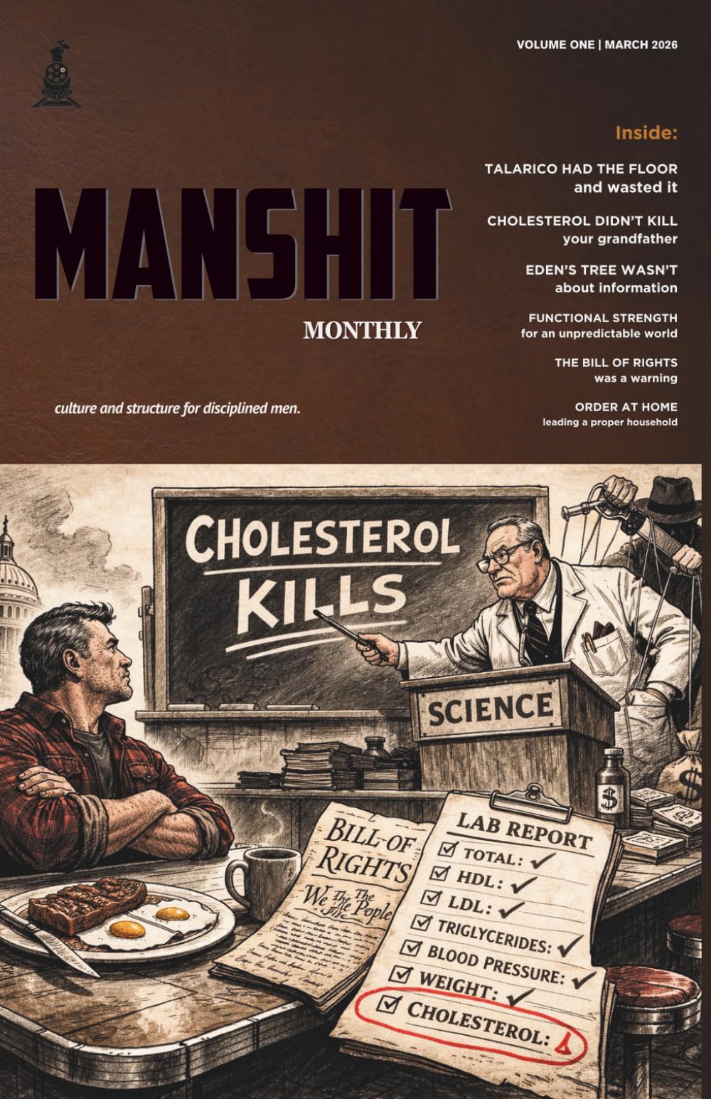 Man Shit Monthly: Volume One | March 2026