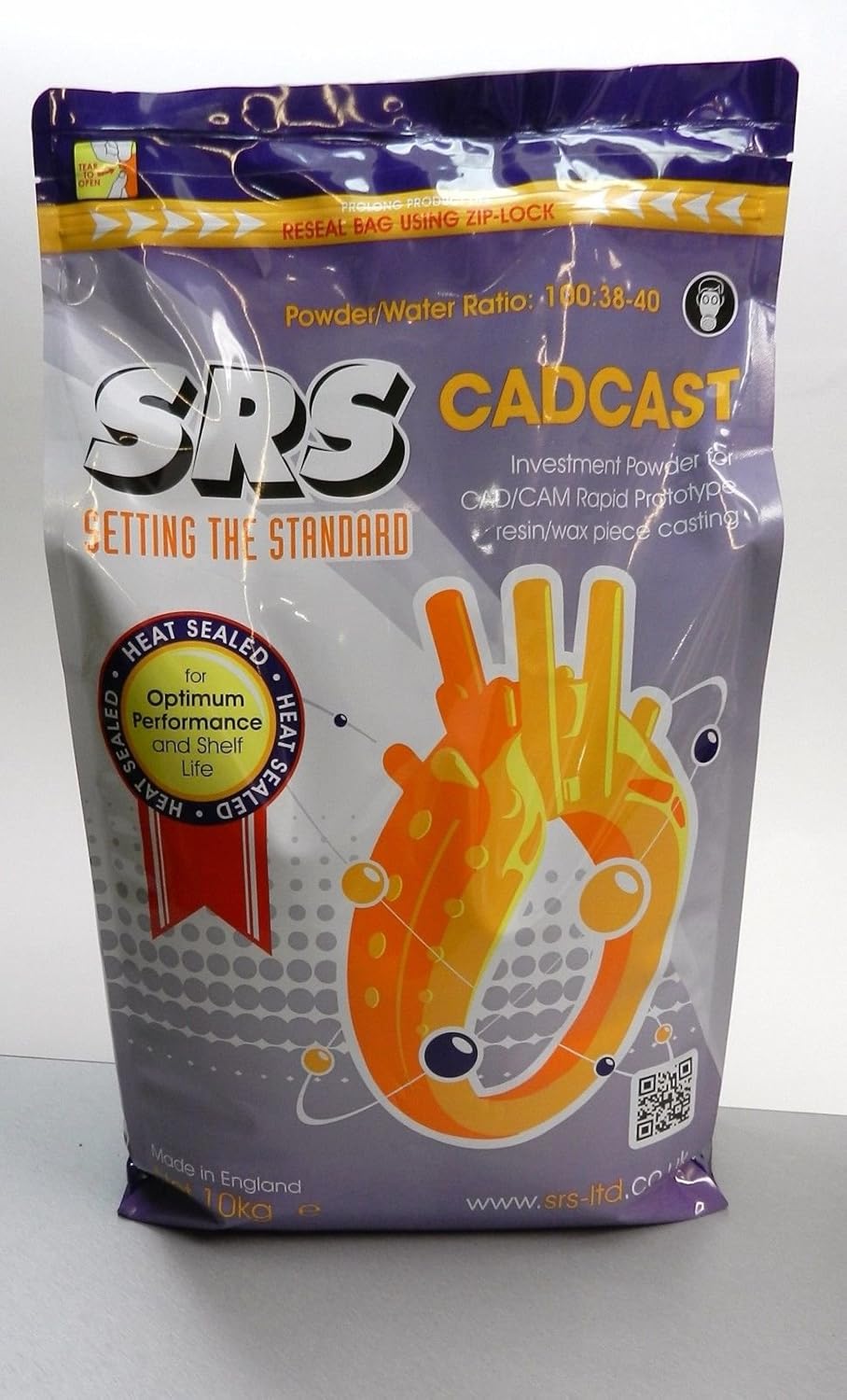 Resin Wax Casting Investment Powder CAD/CAM Rapid Prototype Models CADCAST 10Kg (LZ 24 FR L Box)