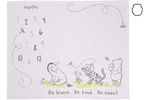 Disney's Classic Winnie The Pooh Milestone Blanket: Capturing Your Baby's Precious Journey