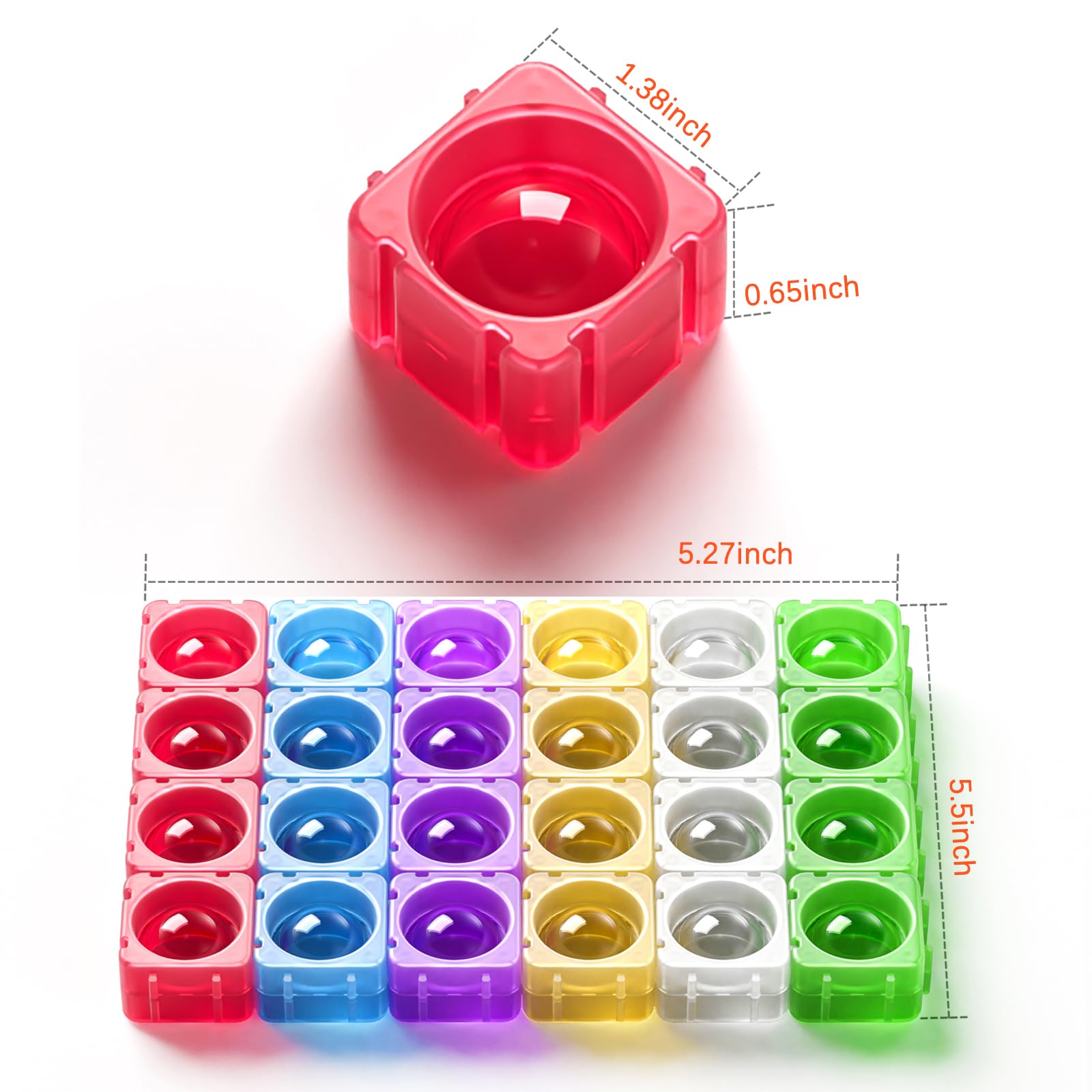 Amazon.com: Fidget Toys for Kids, Transparent Silicone Popper DIY