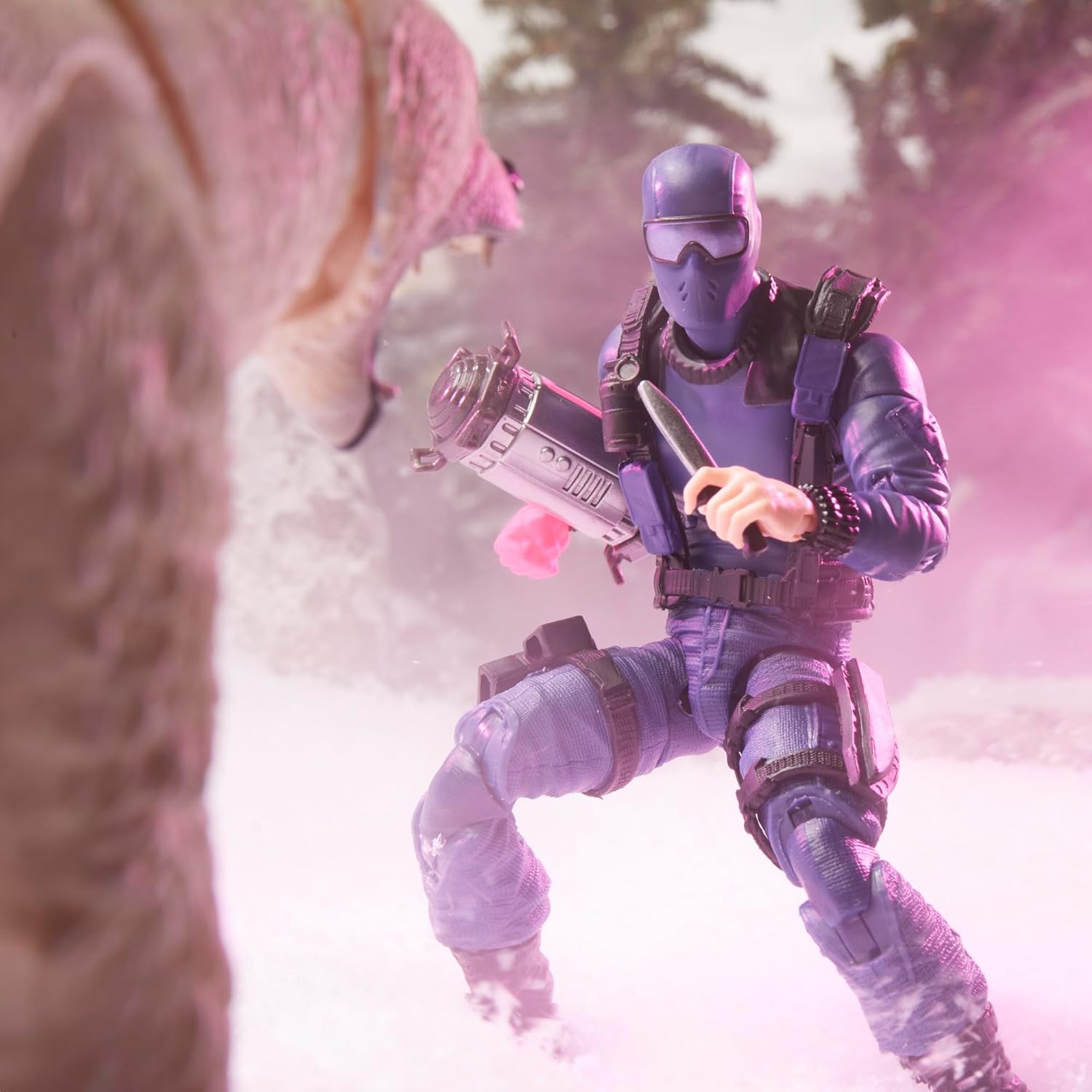 G.I. Joe Classified Series #161, Snake Eyes & Polar Bear, 6-Inch Scale Action Figure and Bear with 15 Accessories Including M.A.S.S. Device Catalytic Element - Image 5