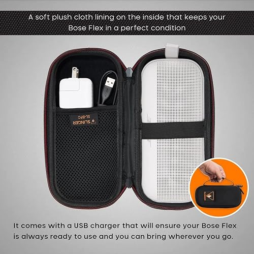 Miniatura 7 de Bose SoundLink Flex - Altavoz Bluetooth de 2ª generación, color negro, paquete con funda de viaje rígida Negro,Azul (Blue Dusk),Amarillo (Citrus