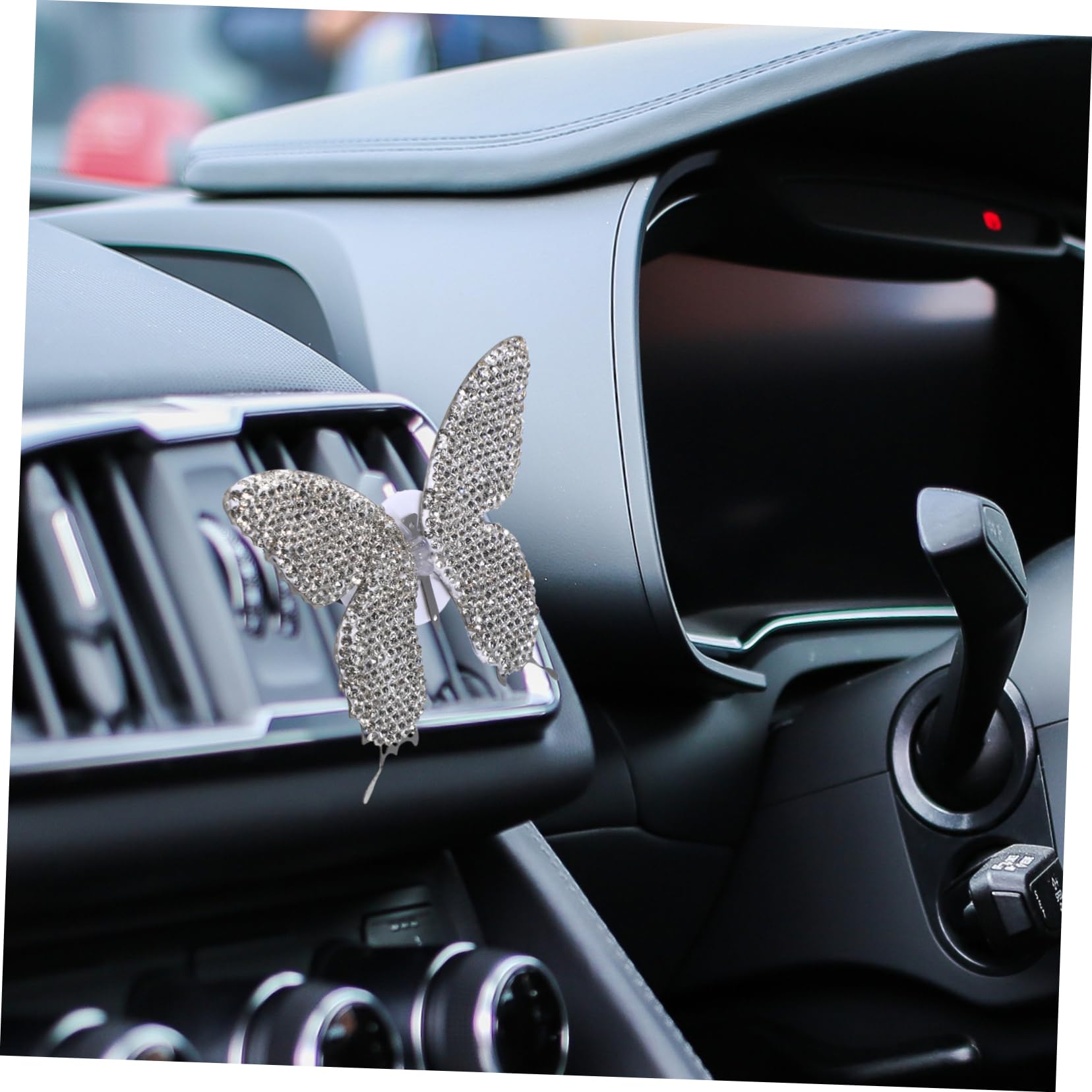 5stücke Car Clip Mit Strass Auto-duftspender Für Lüftung Einfache Installation Und Stilvolle Dekoration Für Fahrzeug Angenehmer Duft Für Luxuriöses Fahrerlebnis