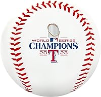 Vista 2 de Rawlings Campeones Oficiales de la Serie Mundial 2023 Texas Rangers Béisbol Conmemorativo