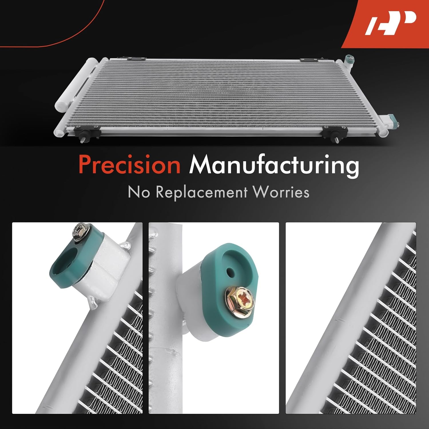 A-Premium Air Conditioning A/C Condenser Compatible with Toyota Celica 2000-2005 1.8L, Replace# 8846020560, 8846020600