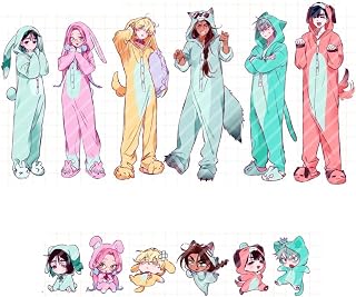 [SENDENG] 12点セット ミジ スア ティル イヴァン 12cm アクリルスタンド エイリアン ステージ アニメグッズ 萌えグッズ 学生 おもちゃ おしゃれ 可愛い 周辺 おしゃれ 誕生日プレゼント 贈り物 オフィス 学校