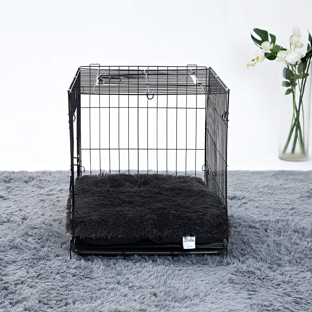 Dog Bed Medium Dogs, Washable Dog Bed Crate Pad for Cage Kennel, Dog Bed Crate Mat 30"