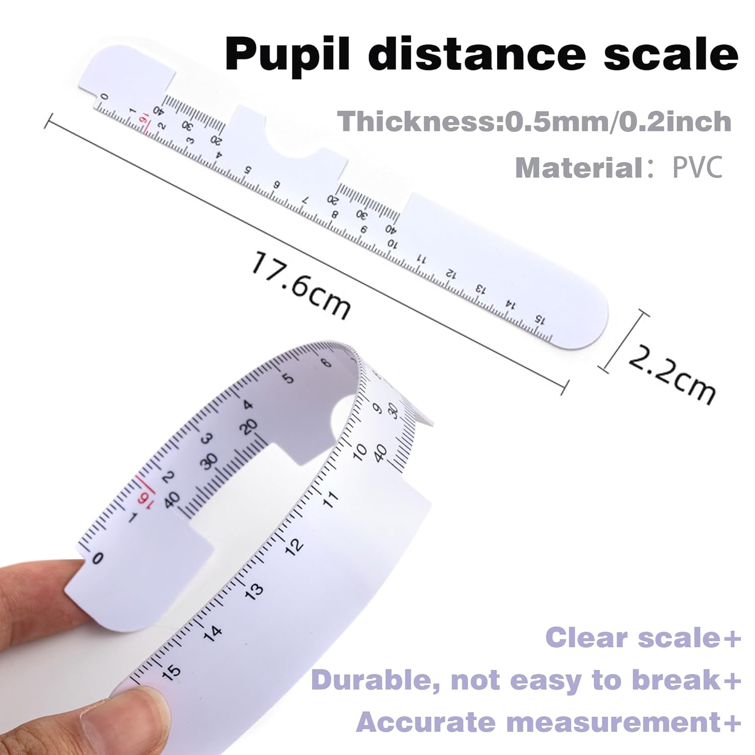 3PCs Body Tape Measure Set - Flexible Soft Measuring Tape for Body, Arm, Head Circumference & PD Measurement | Muscle Tracking, Weight Loss & Baby Care | Portable Hanging Case (Fitness & Home Use)