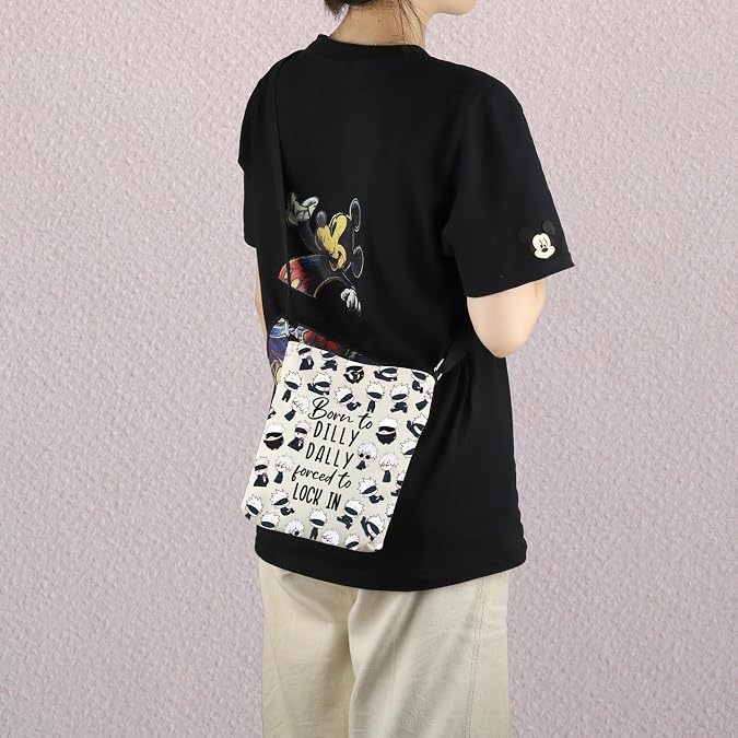 MNIGIU Anime Inspired Gift Anime Crossbody Bag Anime Lover Gift Anime Merchandise For Anime Fans