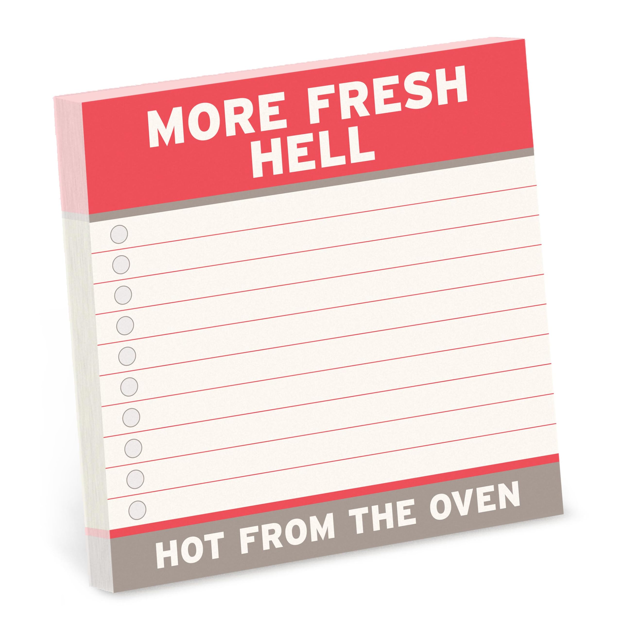 Knock Knock More Fresh Hell Large Sticky Notes (4x4in) by Knock Knock