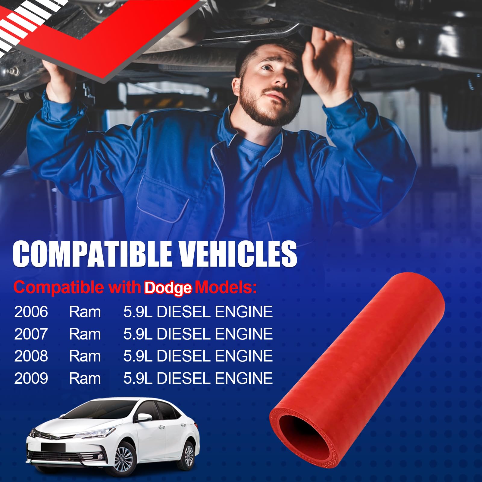 Amazon.com: SMMS Heater Hose Coolant Radiator Compatible with 