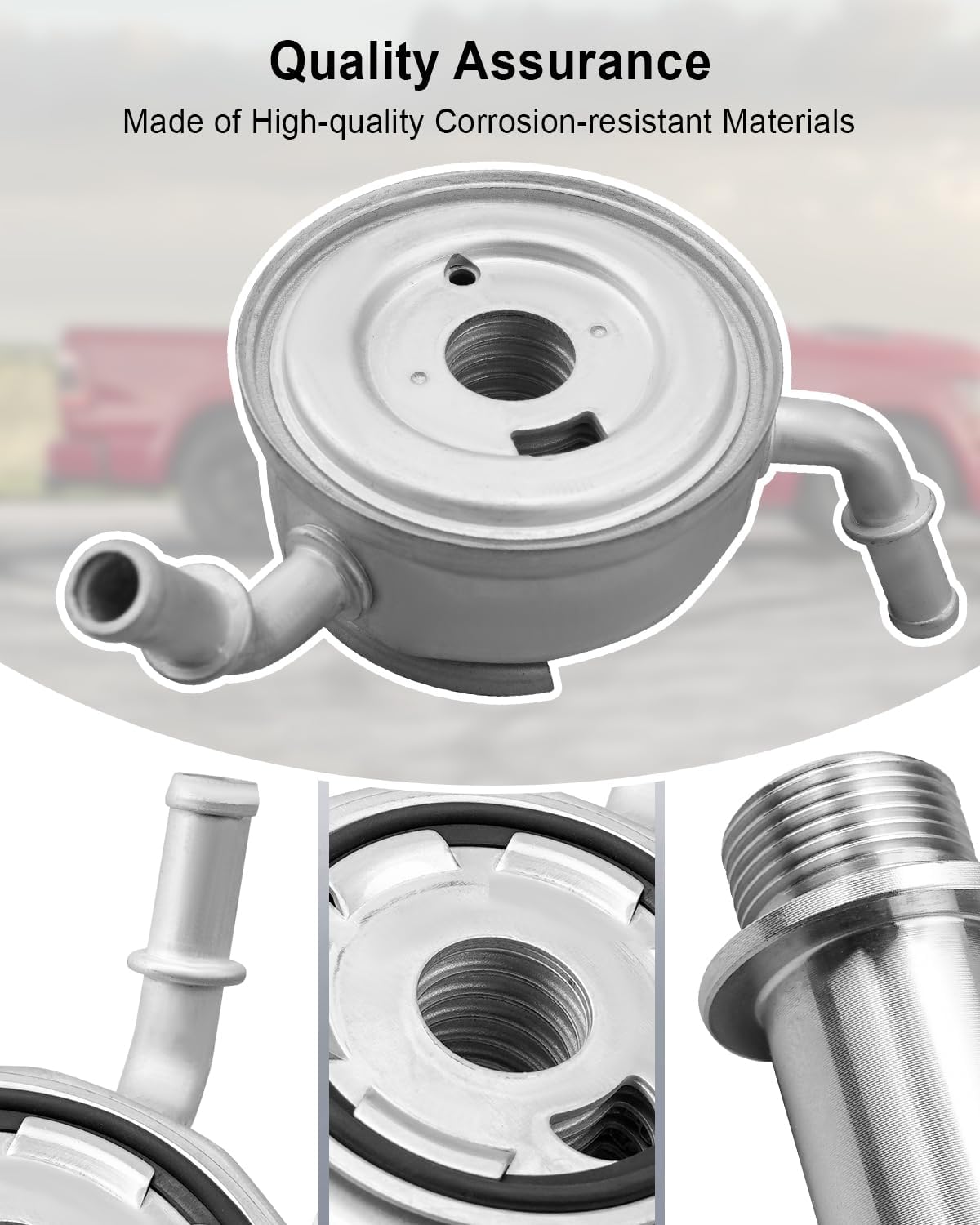 Engine Oil Cooler Fit for Ram 1500 2019 2020 2021 2022 2023 2024 Replace 918-495 68271639AD 68271639AB 68271639AC