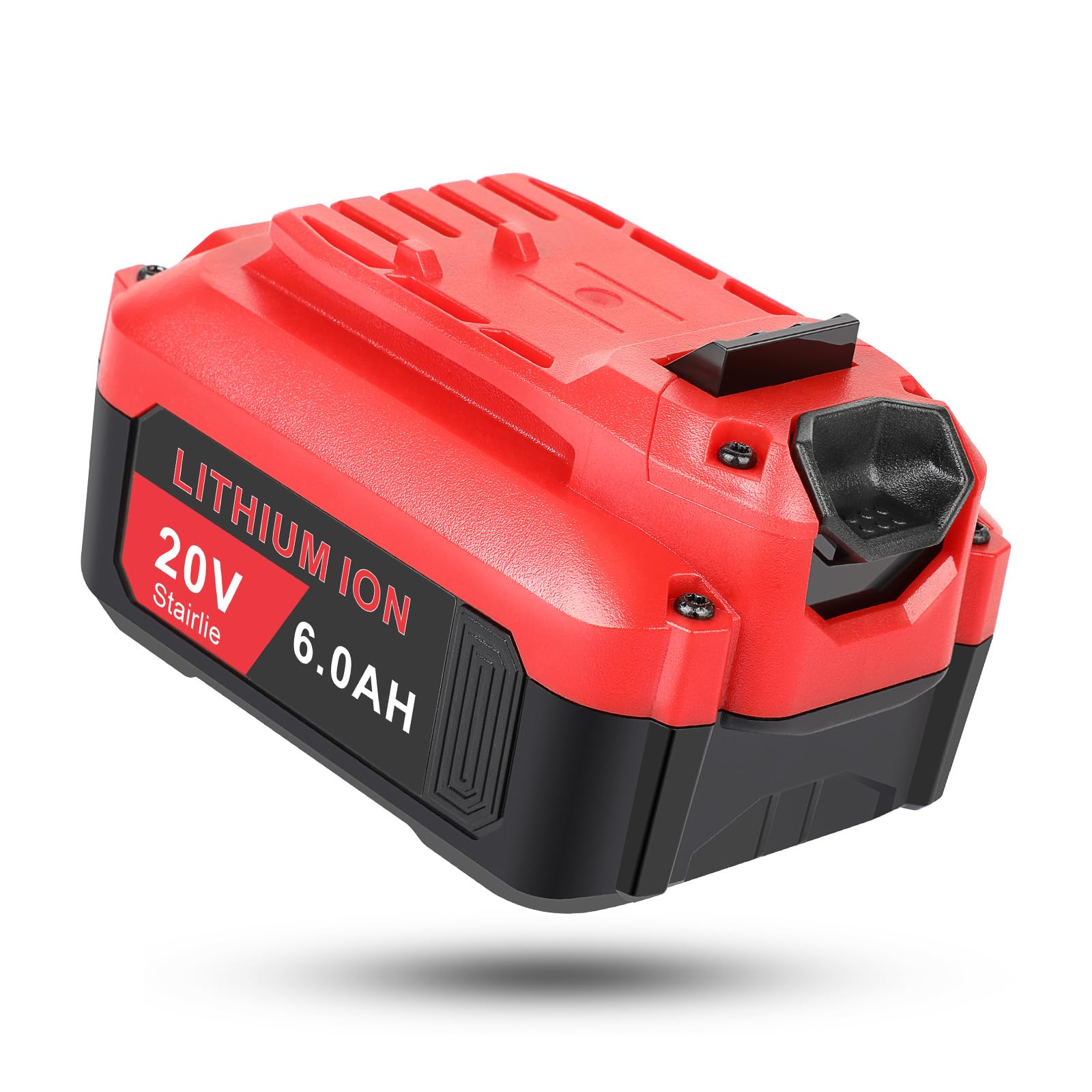 STAIRLIE Upgraded Replacement 6.0 Ah Battery for Craftsman 20v Battery Compatible with Craftsman CMCB204, CMCB204, CMCB206, CMCB202, CMCB201 20V