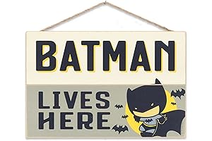 Batman Symbol Decoration for a Boy's Room