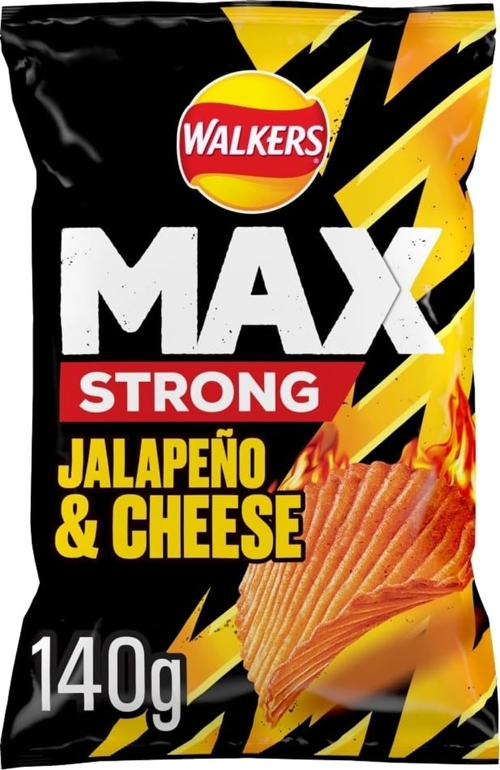 Walkers Max Jalapeno & Cheese 140G