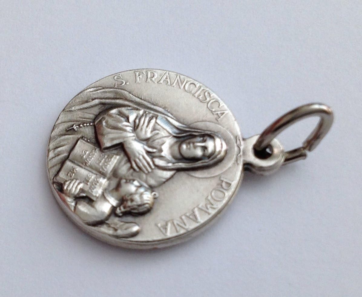 I G J Saint Francesca from Rome Medal - The Patron Saints Medals - Image 4