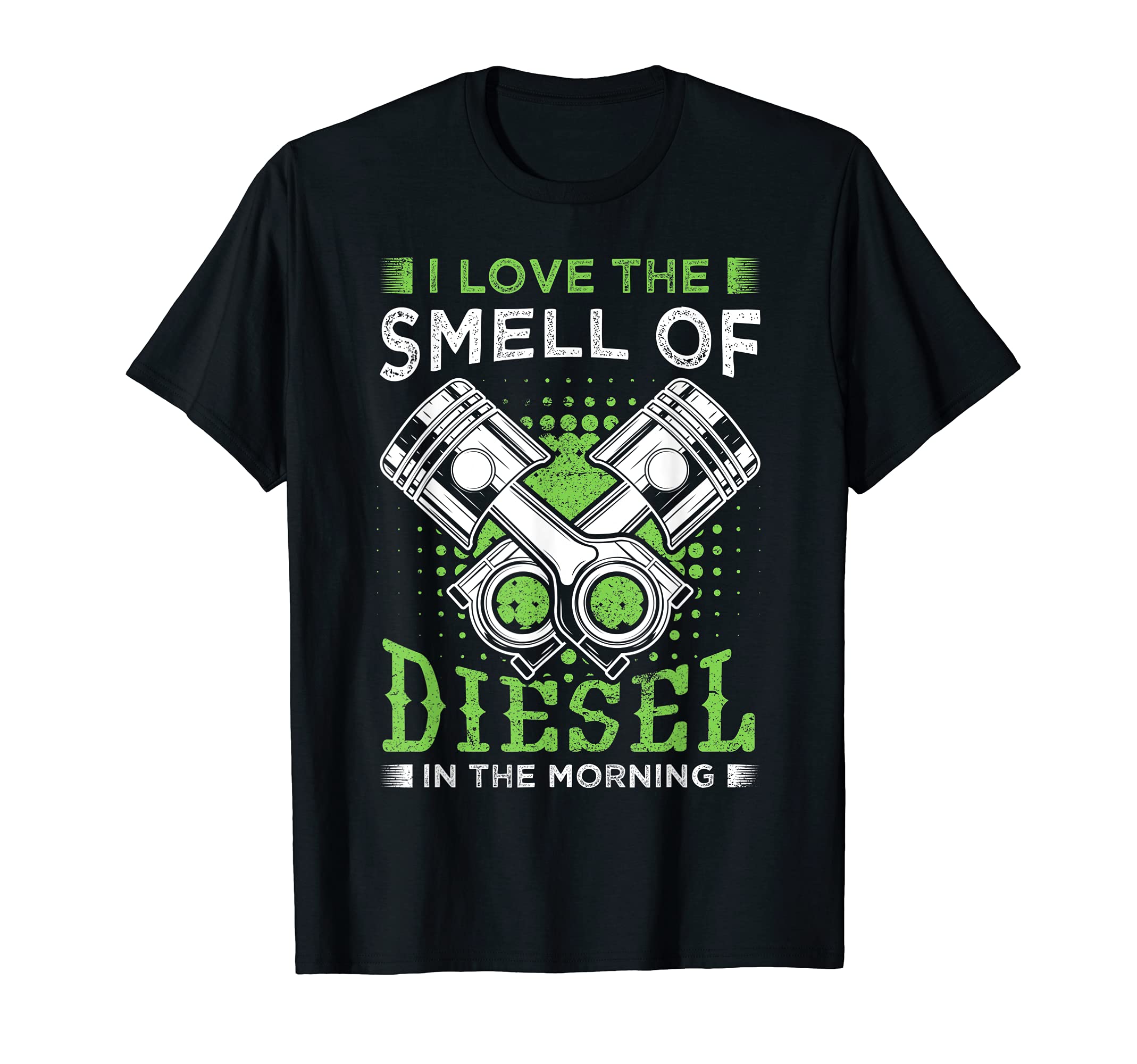 Funny auto mechanic giftsI like the smell of diesel truck mechanic gift mechanics T-ShirtOEKO-TEX STANDARD 100