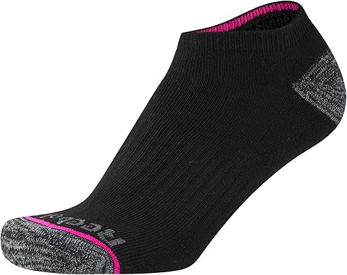 Miniatura 5 de Reebok Calcetines acolchados de corte bajo transpirables para mujer (12 unidades)