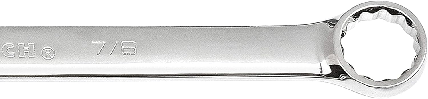 GEARWRENCH 12 Pt. Long Pattern Combination Wrench, 7/8" - 81662