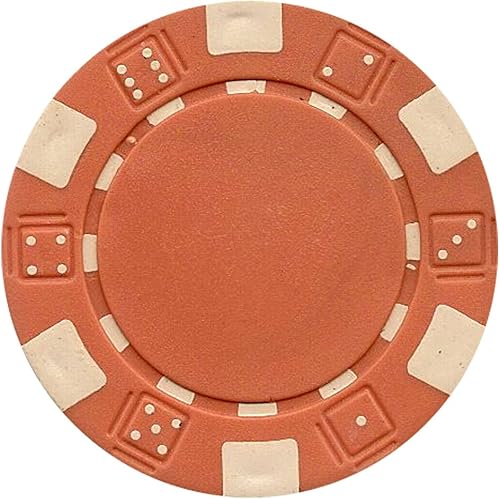 Miniatura 3 de Da Vinci, 50 fichas de póquer de cerámica compuesta, rayas, 11,5 gramos.