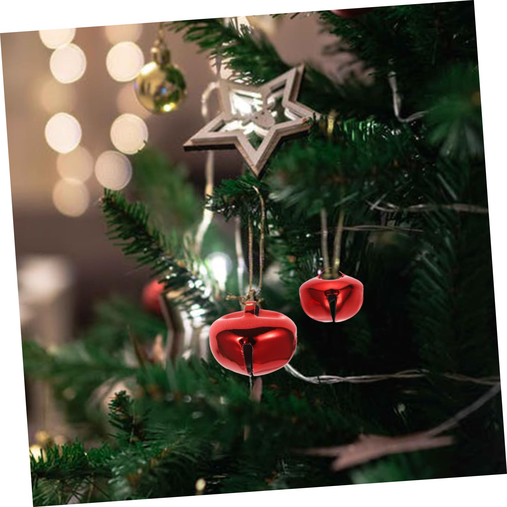 PRETYZOOM 8 Set Di Decorazioni Natalizie in Lega Di Ornamenti Natalizi Appesi Per Decorazioni Natalizie 50 Pezzi * 8