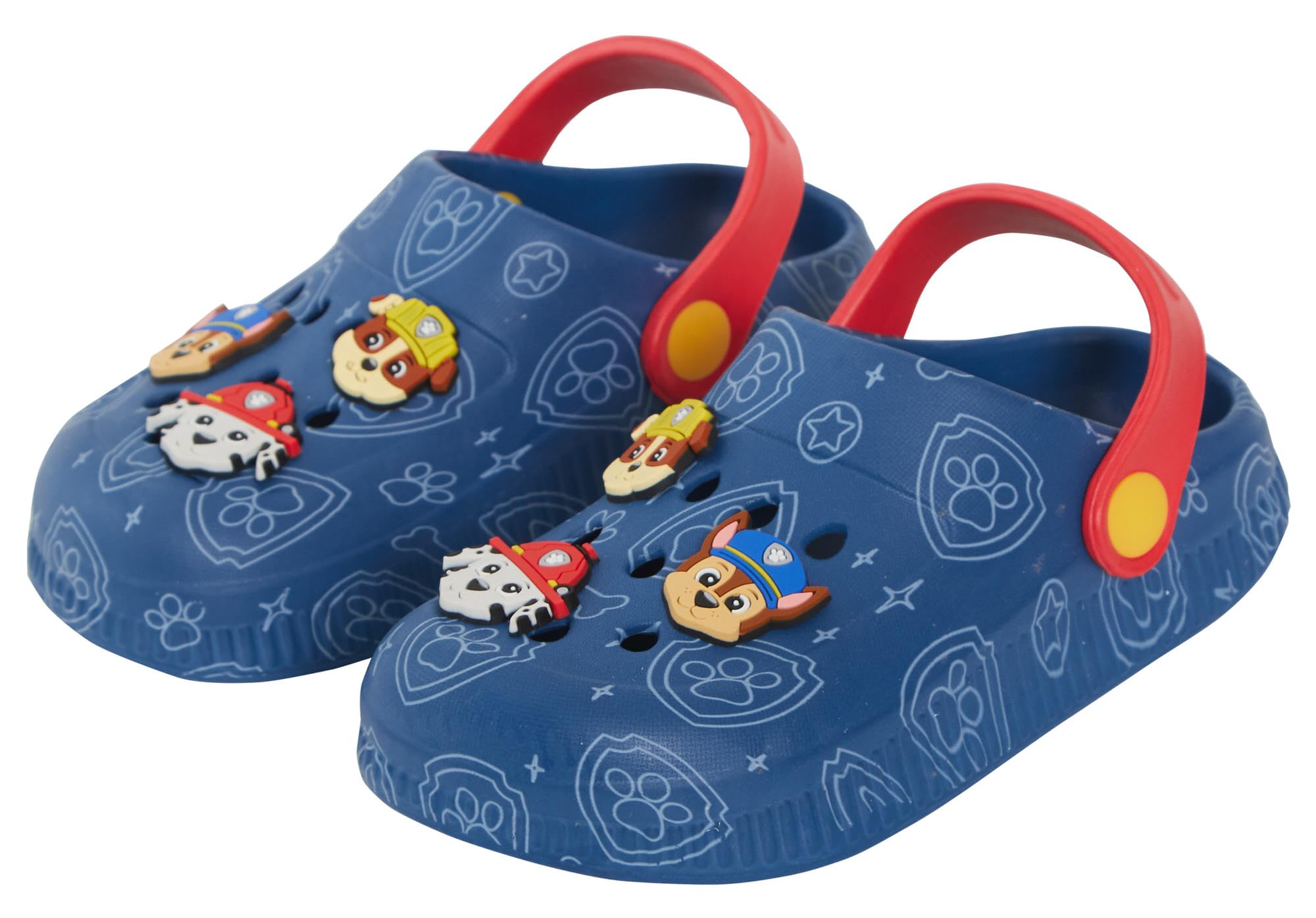 Paw Patrol Zoccoli Bambini con ciondoli Sandali per Ragazzi Scarpe da Interno ed Esterno Chase Marshall Ciabatte Casual da Spiaggia